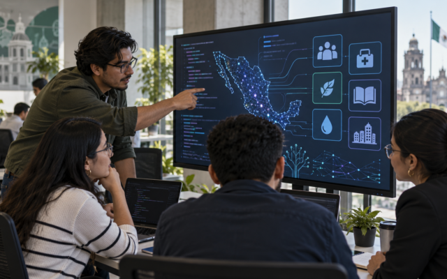 Equipo de especialistas revisa modelos de inteligencia artificial para servicios públicos en México
