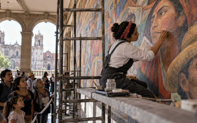 Imagen editorial para Muralismo en espacios públicos: arte, barrio y conversación